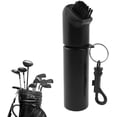 thumbnail image 2 of Golf Club Cleaning Brush Groove Cleaner with Clip Professional Golf Cleaning Accessories Golf Club Maintenance Care Tool (1pc, Black), 2 of 5