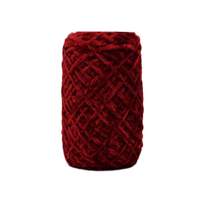 kiplyki 100g Yarn Roving Gold Velvet Scarf Knit Wool Yarn Thickness Warm