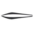 thumbnail image 2 of Headlight Eyelid Trim, Headlight Eyebrow Abrasion Resistance   2 Pcs Exquisite Appearance Black  For Car, 2 of 8