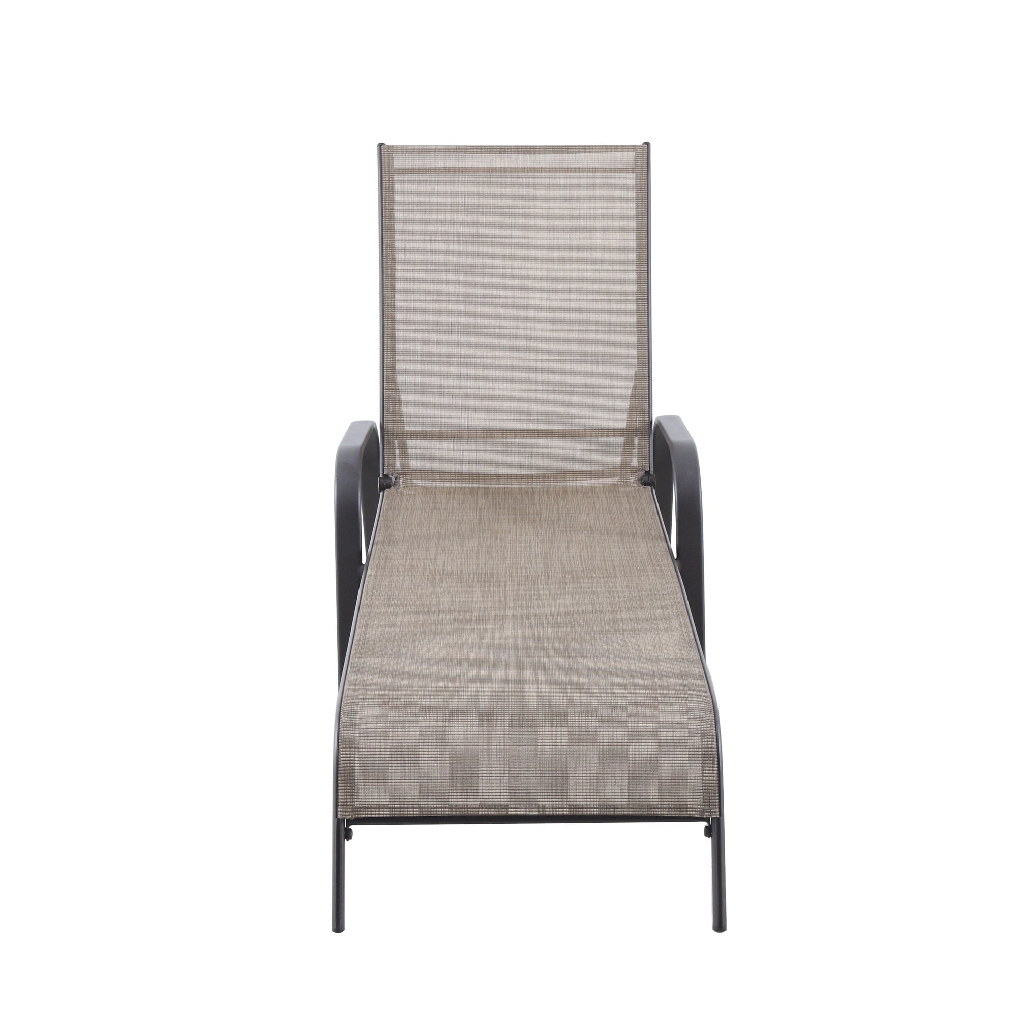 Mainstays tan stacking lounger deals