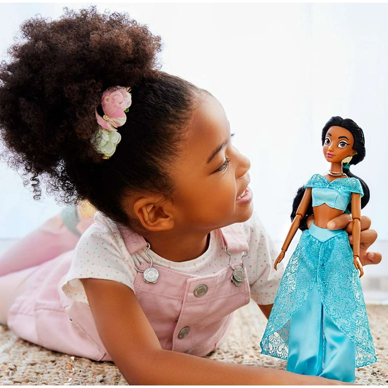 Disney Princess Aladdin Jasmine Classic Doll with Brush, Deluxe