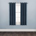 thumbnail image 1 of Mainstays Faux Suede Drapery Grommet Window Curtains Panel, 1 of 6