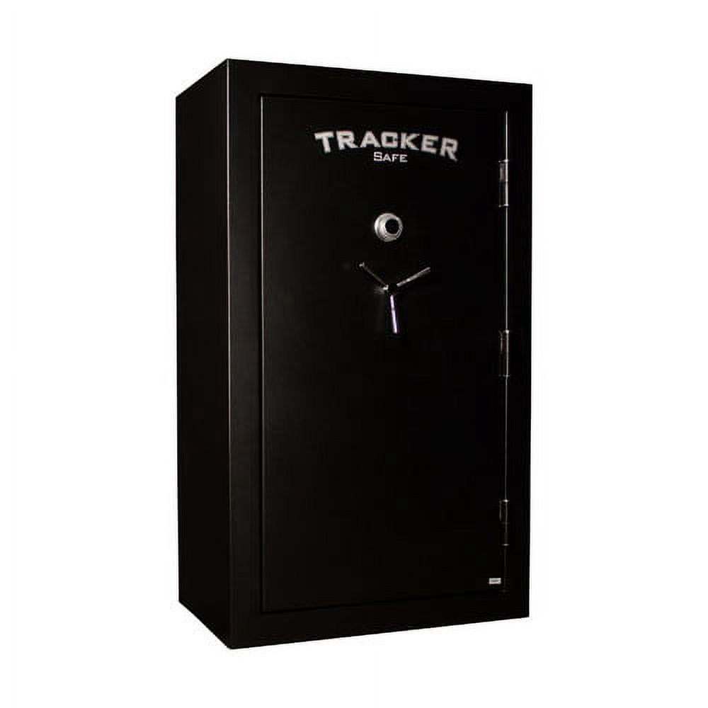 Tracker Safe M22-DLG 24-Gun Fire Resistant Combination/Dial Lock Gun Safe, Black