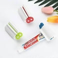 thumbnail image 3 of Toothpaste Multifunctional Toothpaste Tube Squeezer Clip-on Facial Cleanser Squeezer Bathroom Supplies, 3 of 5