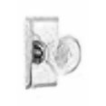 thumbnail image 3 of Nostalgic Warehouse, Bright Chrome 753350 Privacy Studio Plate with Crystal Meadows Knob, Backset Size: 2.375", 3 of 4