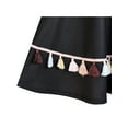 thumbnail image 5 of Girls Dress 2-in-1 School Uniform Long Sleeve Black Tassel 4, 5 of 6