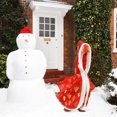 thumbnail image 4 of Christmas Goose Outfit Handmade Porch Goose Santa Outfits Cute Goose Clothes for 23" Goose Halloween Christmas Outdoor Patio Yard Lawn Art, 4 of 6