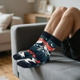 thumbnail image 7 of Funny Socks for Men Women Teens -I'D RATHER BE IN THE MOUNTAINS Crazy Silly Socks -Birthday Novelty Outdoor Sock Gifts for Hiker -Hiking Gear Father Fun Gift Ideas Christmas Stocking Stuffers, 7 of 7