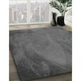 thumbnail image 3 of Ahgly Company Machine Washable Indoor Round Transitional Gray Area Rugs, 4' Round, 3 of 7