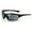 Black, Power: 2, variant on "Stone Creek" MX1 Wrap-Around Bifocal Reading Sunglasses Color: Blue Skies w/ Smoke Lens, Power: 3