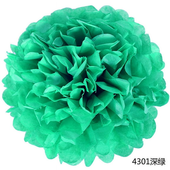 20pcs Tissue Pom Poms Kit DIY Decorative Paper Flowers Ball Party Home Hanging Decorations