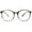 Leopard, variant on Vintage Round Progressive Multifocal Presbyopic Glasses, Anti-Blue Light Glasses for Men Women Readers (+0.00/+1.50 Magnification)
