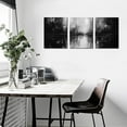 thumbnail image 3 of Black and White Pictures for Wall,Abstract Canvas Wall Art for Living Room,3 Piece Wall Art Bedroom Unframed, 3 of 6