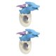 thumbnail image 2 of 2 rociadores de agua para niños, divertidos juegos de verano, dinosaurios, rociadores de agua portátiles. azul, 2 of 9