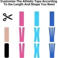 thumbnail image 3 of Muscle Exercise Tape Breathable Elastic Waterproof 5cm*5m (black, 6 Rolls), 3 of 5