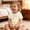 Beige, variant on Boys Girls Bodysuits with Snaps Summer Ribbed Henley Short Sleeve Onsies with Plaid Bow Tie Romper Kids Clothes