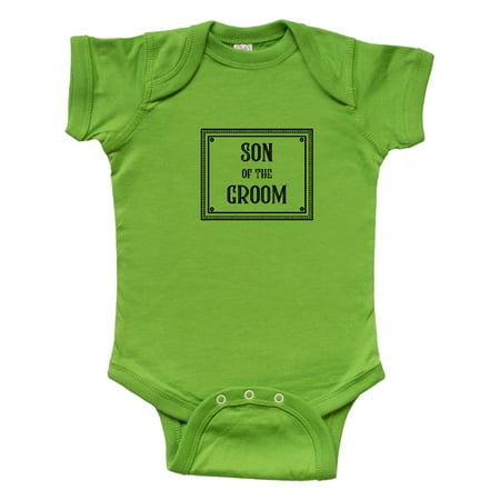 

Inktastic Son of the Groom Gift Baby Boy Bodysuit