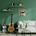 thumbnail image 2 of Stupell Home Décor the Moo and Back Funny Cow Farm Wood Texture Word Design Canvas Wall Art by Milli Villa, 2 of 5