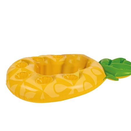 

XCVBTZQG Large Pineapple Inflatable Water Ice Bar Buffet Ice Tray Party Floating Portable Drink Holder Multi Hole Tray Brand design(Clearance)