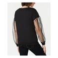thumbnail image 2 of INC $70 Womens New 1003 Black Illusion Casual Sweater L B+B, 2 of 2