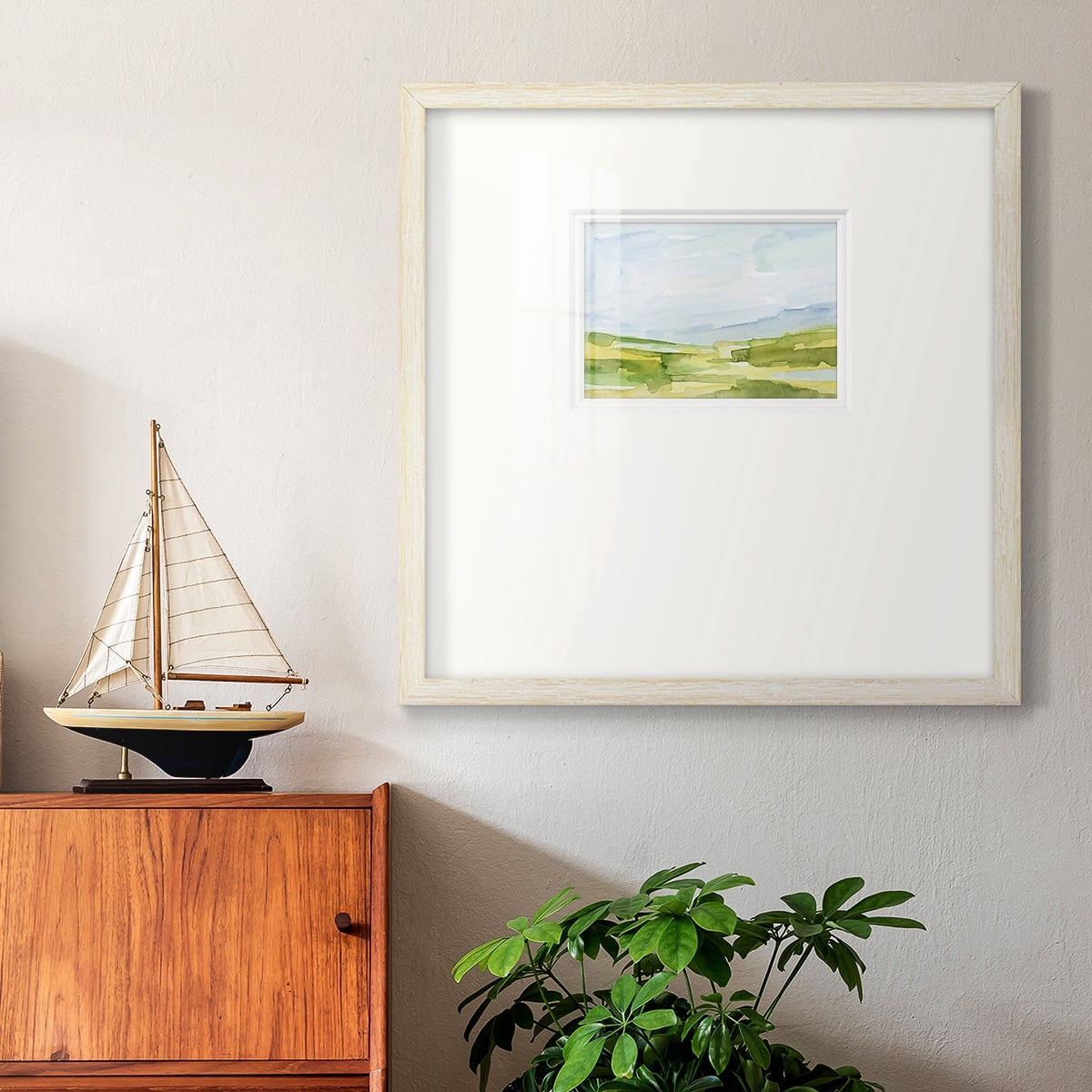 Watery Lowlands IVPremium Framed Print