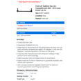 thumbnail image 2 of Front Left Stabilizer Bar Link - Compatible with 2009 - 2012 ES350 3.5L V6 2010 2011, 2 of 2