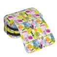 thumbnail image 4 of Qekee Tropical Pineapples Print Double Clamshell Pen Case,Double Layer Pencil Pouch,Zippered Multi-FunctionalPencil Box for School, Travel, and Office Essentials, 4 of 7