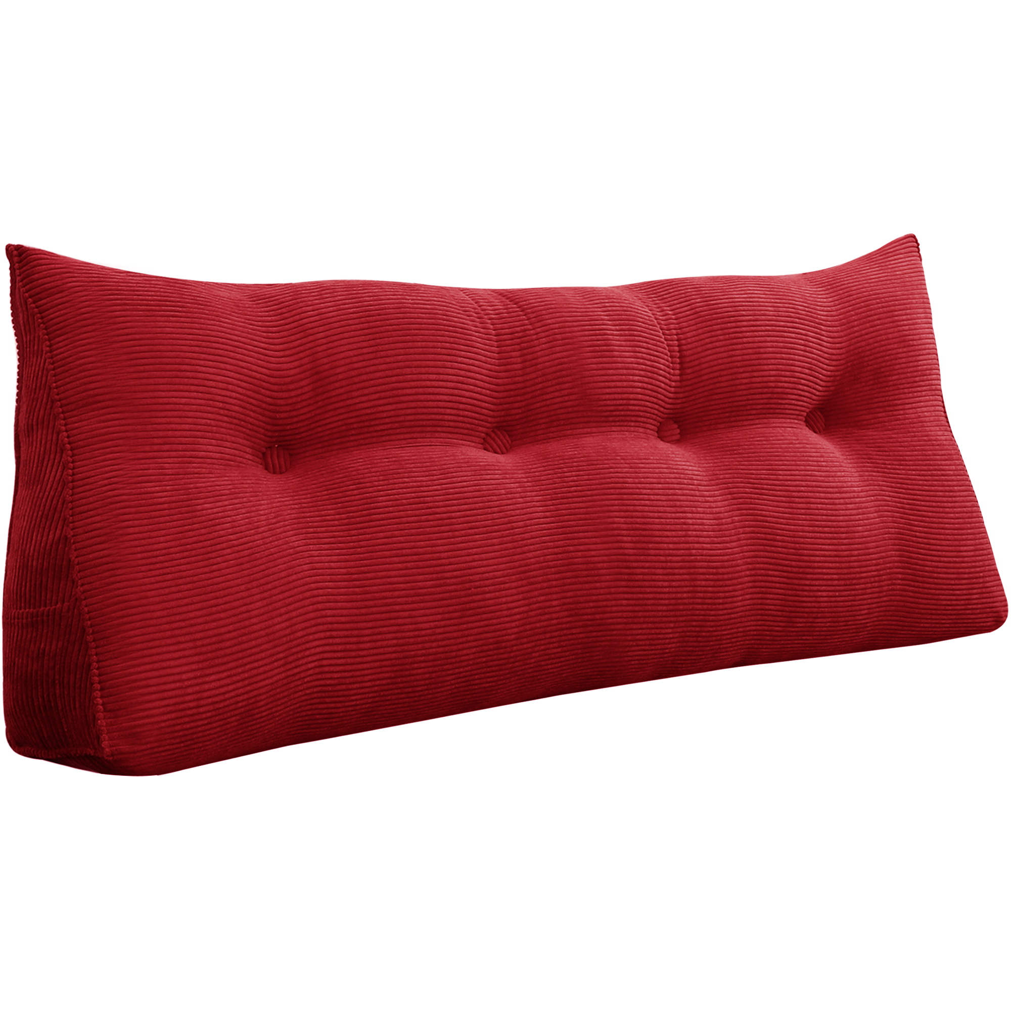 WOWMAX Sofa Bed Large Filled Triangular Wedge Cushion Bed Backrest