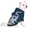 thumbnail image 2 of Balery Astronaut With USA Flag Sudadera con Capucha para Perros Pequeños – Ropa para Mascotas, Disfraz para Perros y Gatos, Ideal para Fiestas y Cosplay-X-Small, 2 of 7