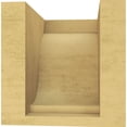 thumbnail image 4 of 5"W x 5"D x 5"H Wide Van Buren Rough Cedar Woodgrain TimberThane Corbel, Primed Tan, 4 of 6