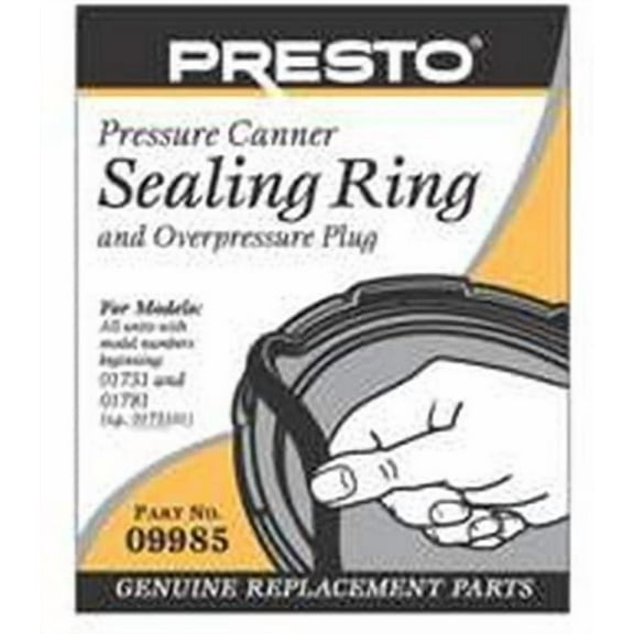 Presto 09985 Pressure Cooker Sealing Ring