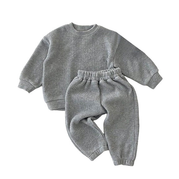 Baby Girl Clothes Infant Outfits Newborn Set Toddler Girl 2 Piece Set Girls Sweatsuit Long Sleeve Outfits 0M-5T