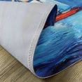 thumbnail image 5 of Ambesonne Nautical Place Mats Set of 4, Sail Boat Art Picture, Standard Size, Navy Blue and Blue, 5 of 6