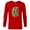 New Red, variant on Marvel Avengers Comics 4th Birthday - Long Sleeve T-Shirt for Men - Customized-Royal