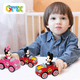 thumbnail image 4 of Coche inercial Disney Mickey Mouse de 13 cm, modelo de simulación de coche de tracción trasera con Minnie, Donald Duck, Daisy, Goofy, juguetes de entrenamiento de interés para niños, 4 of 5