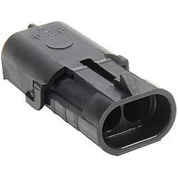 ALLSTAR PERFORMANCE ALL76291 Wiring Connectors and Terminals 2 Pin Weather Pack Shroud Housing