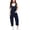 Dark Blue, variant on Bmisegm Toddler Girl Pants Girls Fashion Casual V Suspender Romper Solid Color Loose Casual Romper with Pocket boys pants 13-14Years 160