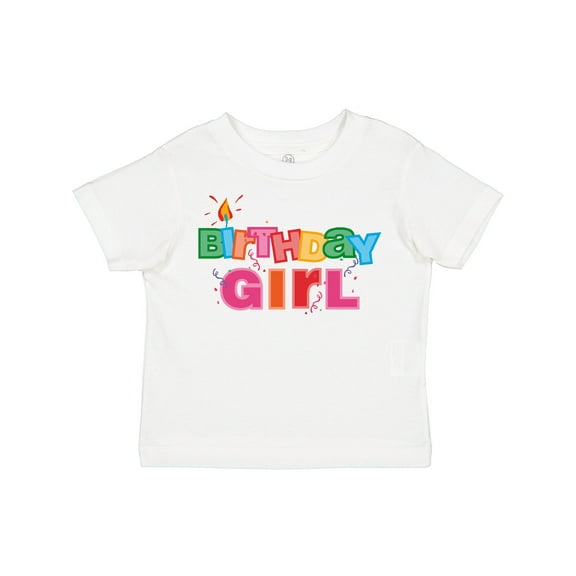 Inktastic Birthday Girl Letters Girls Toddler T-Shirt