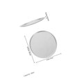thumbnail image 2 of FESTFENDS 10Ud Bandejas De Pesaje Plateadas Para Laboratorio Resistentes Y Multifuncionales, 2 of 8