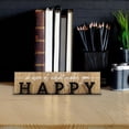 thumbnail image 2 of SENTIMENT WORD DÉCOR - HAPPY, 2 of 5