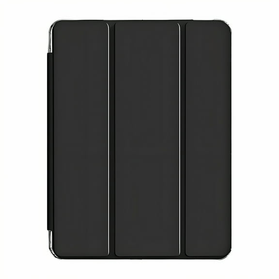 GJX Case for Ipad Air 11 Inch with Pencil Holder,Faux Leather Case for Ipad Air 5Th Generation,Book Design Tablet Holder,Black