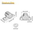 thumbnail image 2 of Uxcell 4 Set Zinc Alloy Magnetic Cabinet Door Catch for Kitchen Cupboard Closet, Silver, 2 of 6