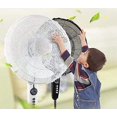 thumbnail image 1 of 2 paquetes de cubierta antipolvo para ventilador de 18 pulgadas, cubierta de malla para ventilador, segura para bebés y niños, lavable y reutilizable, cubierta antipolvo, viable para ventila, 1 of 5