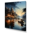 thumbnail image 2 of Designart "Divine Waters Of The Ganges In Hinduism I" Hinduism Canvas Wall Art, 2 of 7