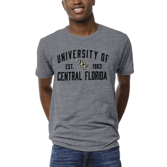 Men's League Collegiate Wear Heather Gray UCF Knights 1274 Victory Falls T-Shirt