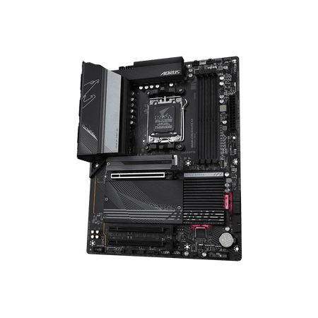 GIGABYTE - B650 AORUS ELITE AX (Socket AM5) AMD B650 ATX DDR5 Wi-Fi 6E Motherboard - Black