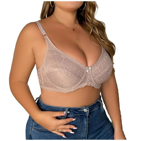 

Plain A Piece Plus Size Bras & Bralettes Women s Dusty Pink