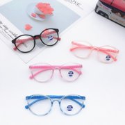 Blue Light Blocking Glasses, Computer Glasses - 4 Pack Glasses(Boys/Gril) - with Spring Hinges Nerd Reading Gaming Glasses