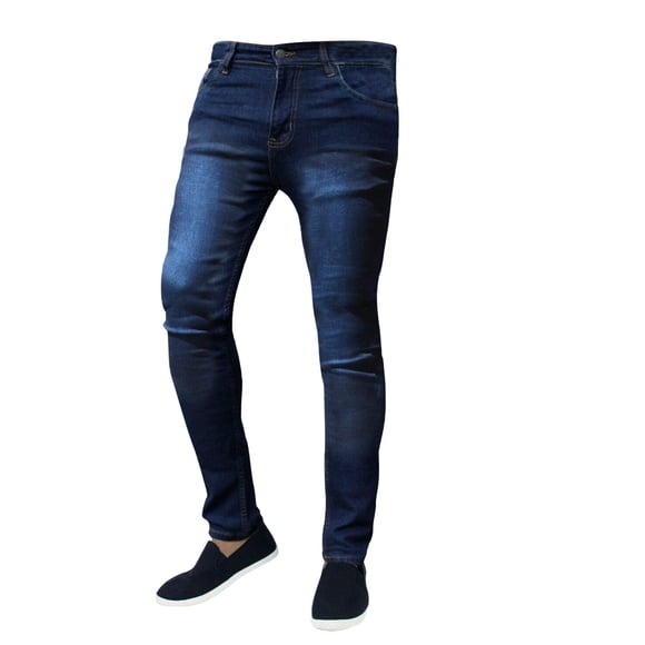 TIMIFIS Men's Regular Jeans Casual Comfy Stretch Denim Skinny Stretch Slim Jeans Pants