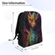 thumbnail image 4 of Balery Whimsical Dragon Color Cool Mochila - Mochila Estilosa y Duradera para Laptop de 15 Pulgadas con Tela Oxford Impermeable, 4 of 8